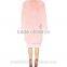 2016 best selling winter women pink sexy fox fur coat OEM service