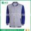 New Product Multi Color Sailor Collar 4XL Plus Size Mens Plain Varsity Jacket
