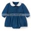 Western baby long slevee clothing winter toddler clothing dresses for autumn