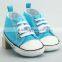 high quality wholesale blue cotton baby shoes made in China