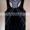Seamless yarn dyed sports tank top