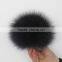 Myfur Luxury Colorful High Quality Real Fox Body Fur Pom Poms Wholesale Animal Fur Accessory