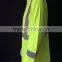 High Vis Lime Heat-applied Tape Long Sleeve Safety T-shirt