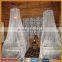 100% polyester canopy mosquito net hanging for double bed single bed
