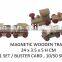 MAGNETIC WOODEN TRAIN