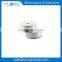 Pre wound bobbin thread 75D/2 White color L size paper side Embroidery pre wound plastic bobbin