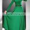 hot selling woman long sleeve muslim dress green maxi dress beaded muslim dress