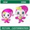 The company mascot soft custom plush toy for children
