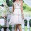 Beautiful wear hot fashion knee length formal evening dress