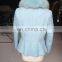 girl's 2015 new style moutom jacket with fur collar