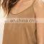 Latest Design Sexy Backless Satin Tops For Women