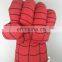 custom red spider pattern kids play plush stuffed toy boxing gloves