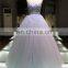 China wholesale evening dress Panyu bridal new arrival ball gown applique wedding dress 2016