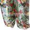 Regular Fit Floral Printed Palazzo Pants / Women's Party Wear Trousers 2017 (beach wear palazzo trousers pant)