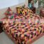 Luxury Handmade Patch Work Design bedding set with Pillow cover and bedsheet