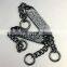 custom personalized cool brass locking metal zipper pulls