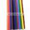 2016 Hot Sale Super Quality 7" hexagonal Plastic Colored Pencils 12pcs set