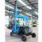 HW brand roadside guardrail pile driver machine compressor rotary piling driver machine price