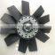 KAMAZ truck ISF2.8 engine radiator cooling fan 020005181 / 020005158 / 1105910000040 / 10100030006A0