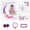 Amazon Soft Thick  Premium Flannel Plush Fleece Baby Monthly Milestone Blanket for Baby Boy and Girl
