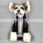 Luxury dog zipper coat international brand fashion style dog clothes pet clothing
