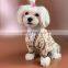 Pet dog cat clothes teddy autumn and winter clothing supplies coral fleece warm pet clothes