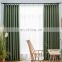 Wholesale Simple Design Style Polyester Linen blackout Window Fabric Curtain For Living Room