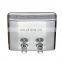 304 stainless steel  double liquid large soap dispenser for shampoo and bath