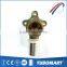 Free sample Floor Heating 16mm chrome-plated pipe union with top brass material