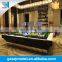 Plaza shopping mall building model with cars ,human figures, architectural scale models