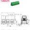 10A 2-24 Poles Brass Screw Terminal Blocks Plastic Electrical Screw Terminal Blocks