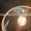 Nordic Simple Transparent Hanging Lamp New Rectangular Crystal Glass Decorative Chandelier Lamp
