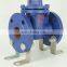 DKV CNC flanged fire fighting  round plate Antibiotic shut-off cast iron ductile iron WCB gate valve