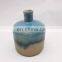 antique blue small luxury chinese porcelain ceramic flower vase set for home decor