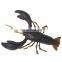 Super realistic bionic Artificial lobster fishing lure Crawfish  prawn soft plastic