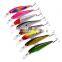 new arrival Multi plastic fish baits minnow lure fishing