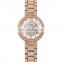 Luxury Fashion SKMEI 1739 Gold Plated Women Watch with Crystal Ladies Bracelet Japan Movt Diamond Quartz Watch