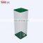 acrylic tall square donation container ,big display area, acrylic ticket box
