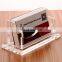 Customized Slanted Acrylic Name Card Box Plastic Acrylic Business Card Holder Case