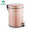 mini lixeira pedal bin 15L 12L stainless steel waste bin trash can household catalog manufacturer