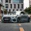 Manufacturer's original design body kit spoiler 3 pieces front shovel suitable for Audi A3 2020 2021 front bumper lip