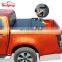 Hard tri-folding aluminum pickup truck cover folding tonneau cover for dodge ram1500 mitsubishi triton l200