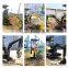 FREE SHIPPING mini digger CE/EPA/EURO 5 China household compact auger attachment 1 ton prices with thumb bucket for sale