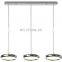 Luxury Three-Head Chandelier Nordic Hanging Lighting For Living Room Bar Restaurant Modern Minimalist Table Led Pendant Light
