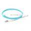LC UPC to LC UPC Duplex 2.0mm PVC (OFNR) OM4 Multimode Fiber Optic Patchcord Cable