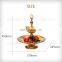 European Glass Double Layer Fruit Plate