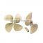 Good price ship underwater brass propeller