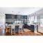 Latest shaker design black cupboard bespoke standing furniture pantry cabinet best kitchen