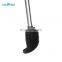 Fashion TPR Toilet Brush Holder Powder Coating Matt Stainless Steel Toilet Brush Rubber Bristle