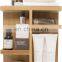 360 degree Bamboo Cosmetic Organizer Multifunction Storage Carousel for Makeup Toiletries and More Great for Vanity Desk